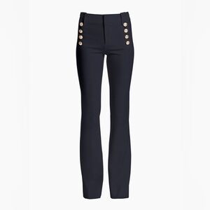 Derek Lam 10 Crosby NWT Robertson Flare Pants in Midnight Sz 4